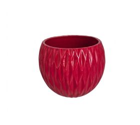 Obal guľa vzorová červená 16 × 13,5 cm