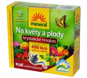 Kryštalické hnojivo s lignohum.na plody a kvety 400g