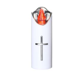 Svet. LED rico 2/23/lux 15 cm bielo-strieborný+čer