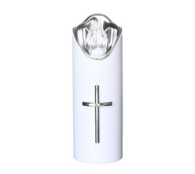 Svet. LED rico 2/23/lux 15 cm bielo-strieborný+bie
