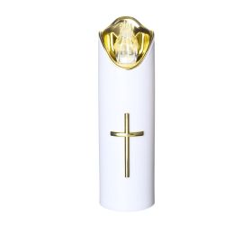 Svet. LED rico 3/23/lux 17 cm bielo-zlatý+bie
