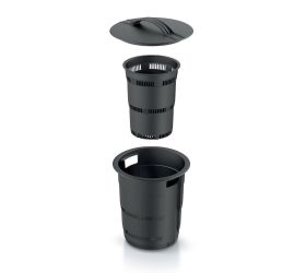 Ikugl combiosoil podzemný mini kompostér čierny 25 × 53 cm, 11 l