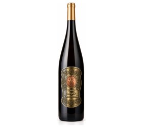 Dárkové víno 1,5 l s kovovou etiketou k 45. narozeninám
