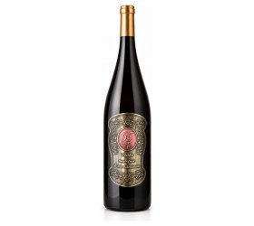 Dárkové víno 1,5 l s kovovou etiketou k 65. narozeninám